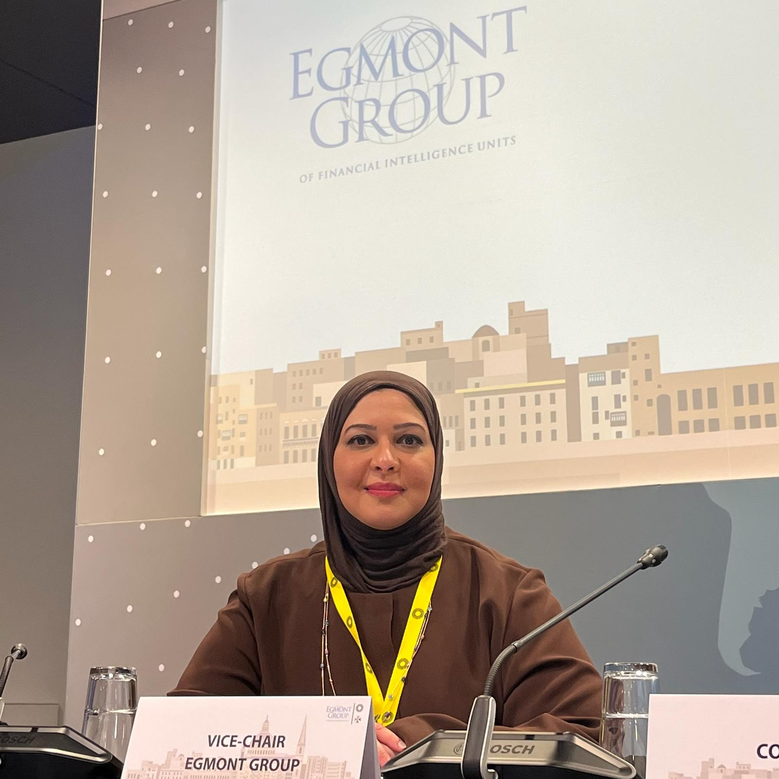 المركز الوطني للتحريات المالية يشارك في اجتماعات فرق عمل مجموعة الإجمونت<